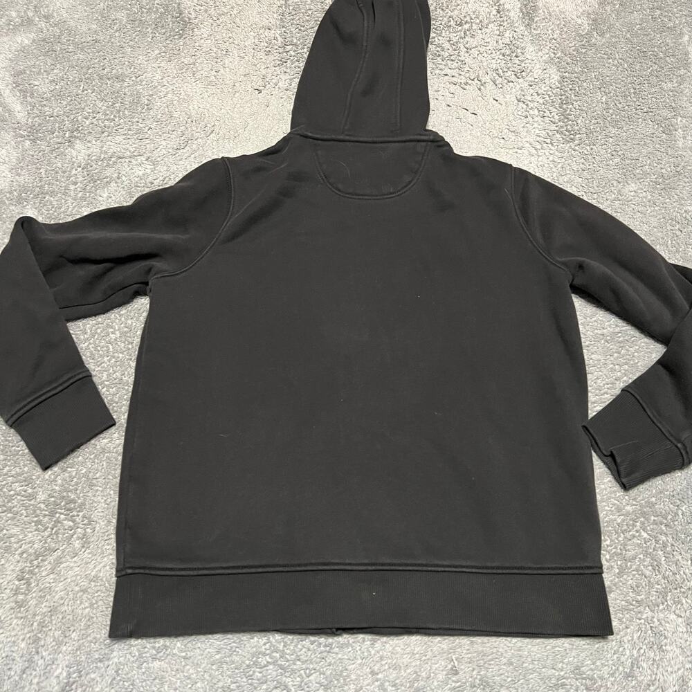 Carhartt Hoodie Womens Large 12-14 Relaxed Zip Black Workwear - Picture 3 of 8